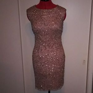 Aidan Mattox Sequin Dress